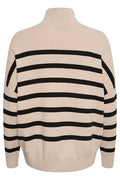 InWear TenleyIW Turtleneck Pullover - Sand/Svart