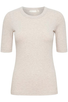DagnaIW Melange T-Shirt - Ecru