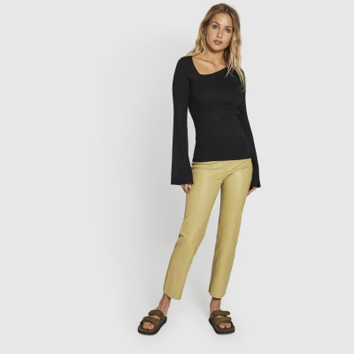 Sherry WS Knit Top - Black