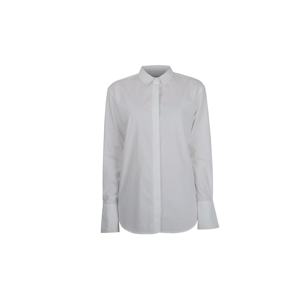 Hvit Arniesays: St Ives Poplin Skjorte - ArnieSays - Bluser & Skjorter - VILLOID.no
