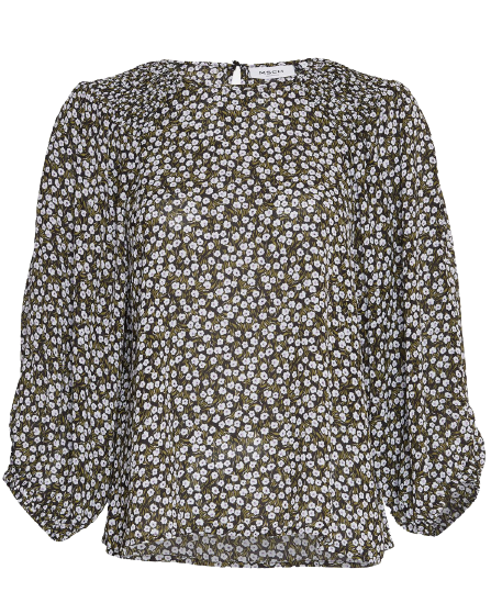Hibba Rikkelie 3/4 Topp - Arctic Ice Flwr