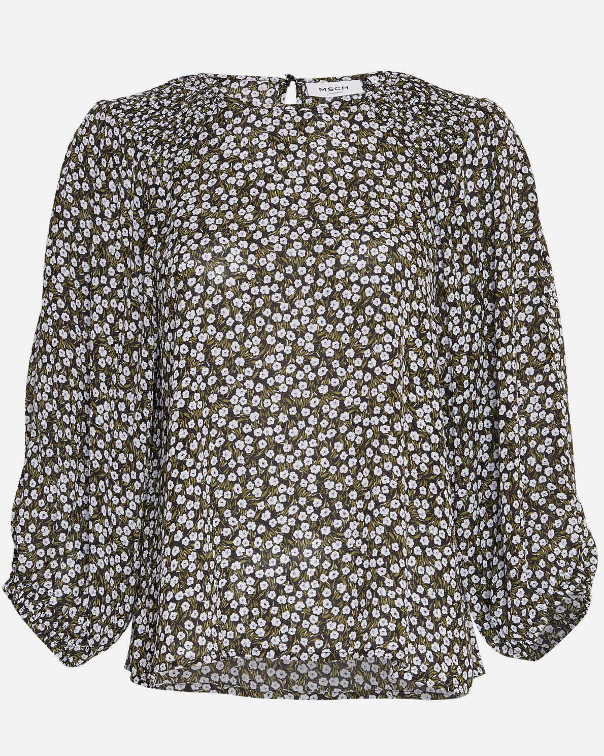 Hibba Rikkelie 3/4 Topp - Arctic Ice Flwr