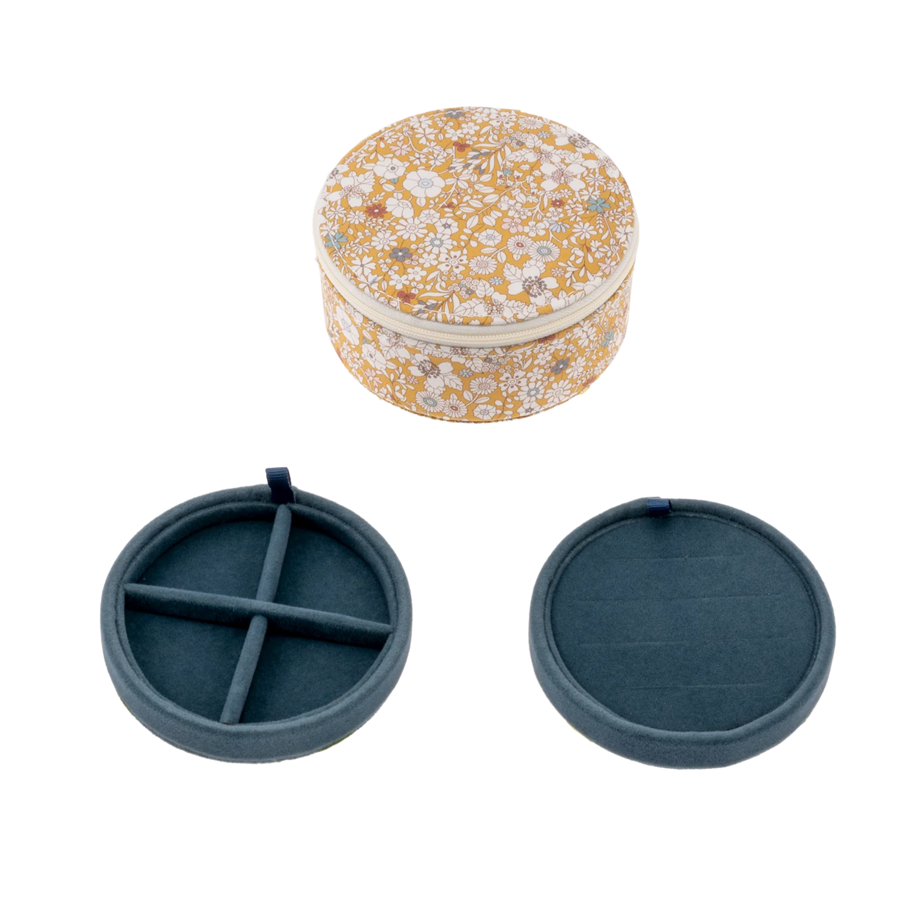 Bon Dep Jewelry Box Round Mw Liberty - June's Meadow
