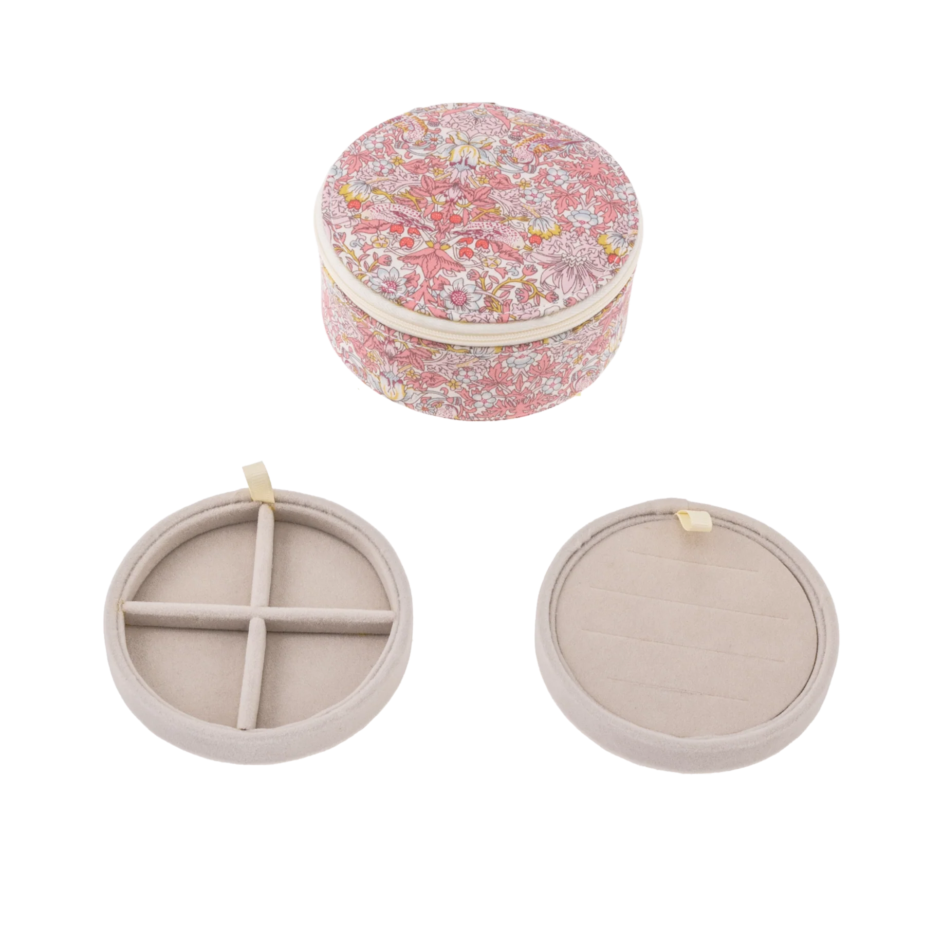 Smyckeskrin Round Mw Liberty - Strawberry Pink