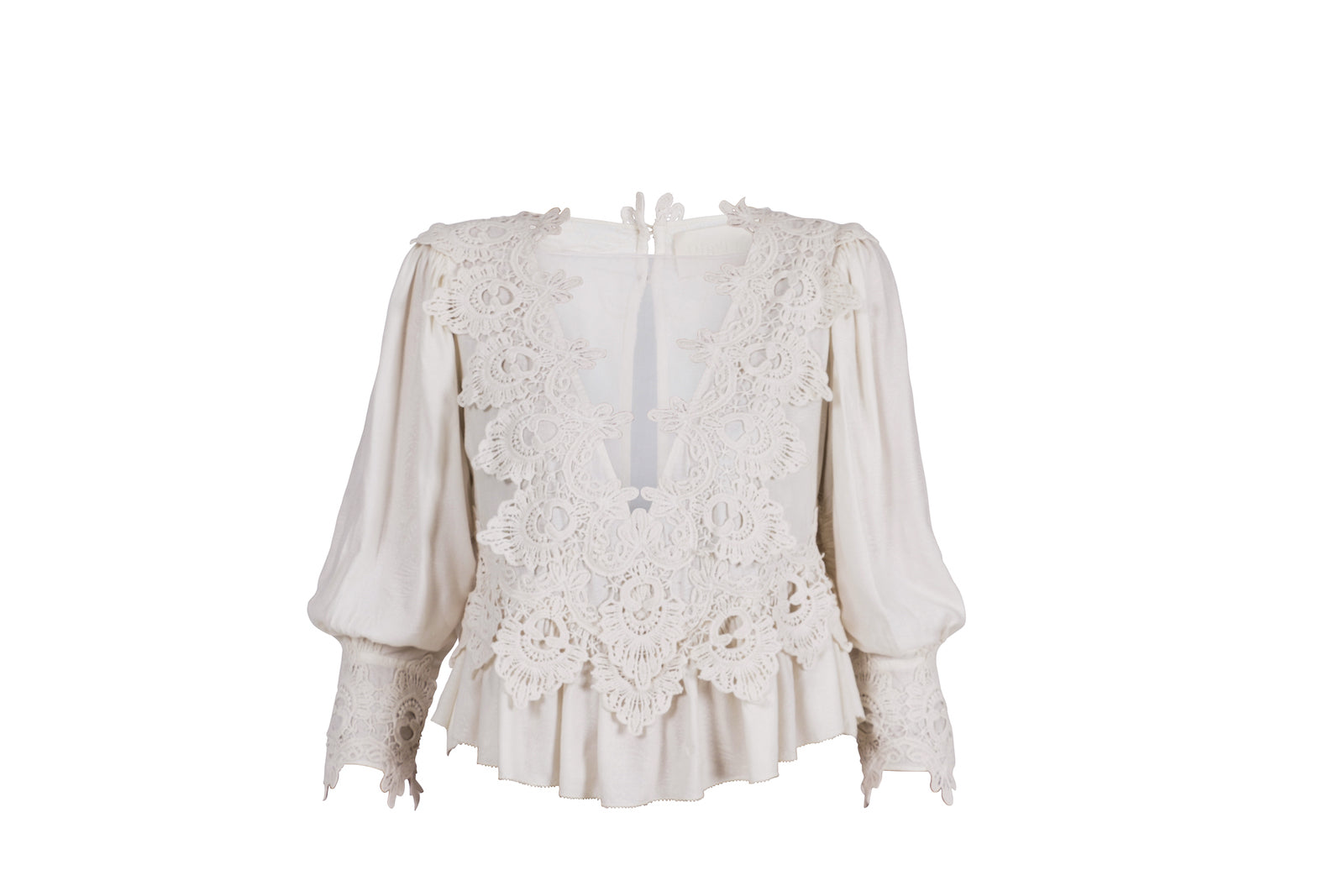 Hvit Pia Tjelta Nessi Blouse Bluse - Pia Tjelta - Bluser & Skjorter - VILLOID.no