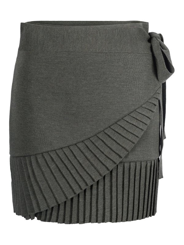 Lucy Merino Skirt - Green - Ella & il - Skjørt - VILLOID.no