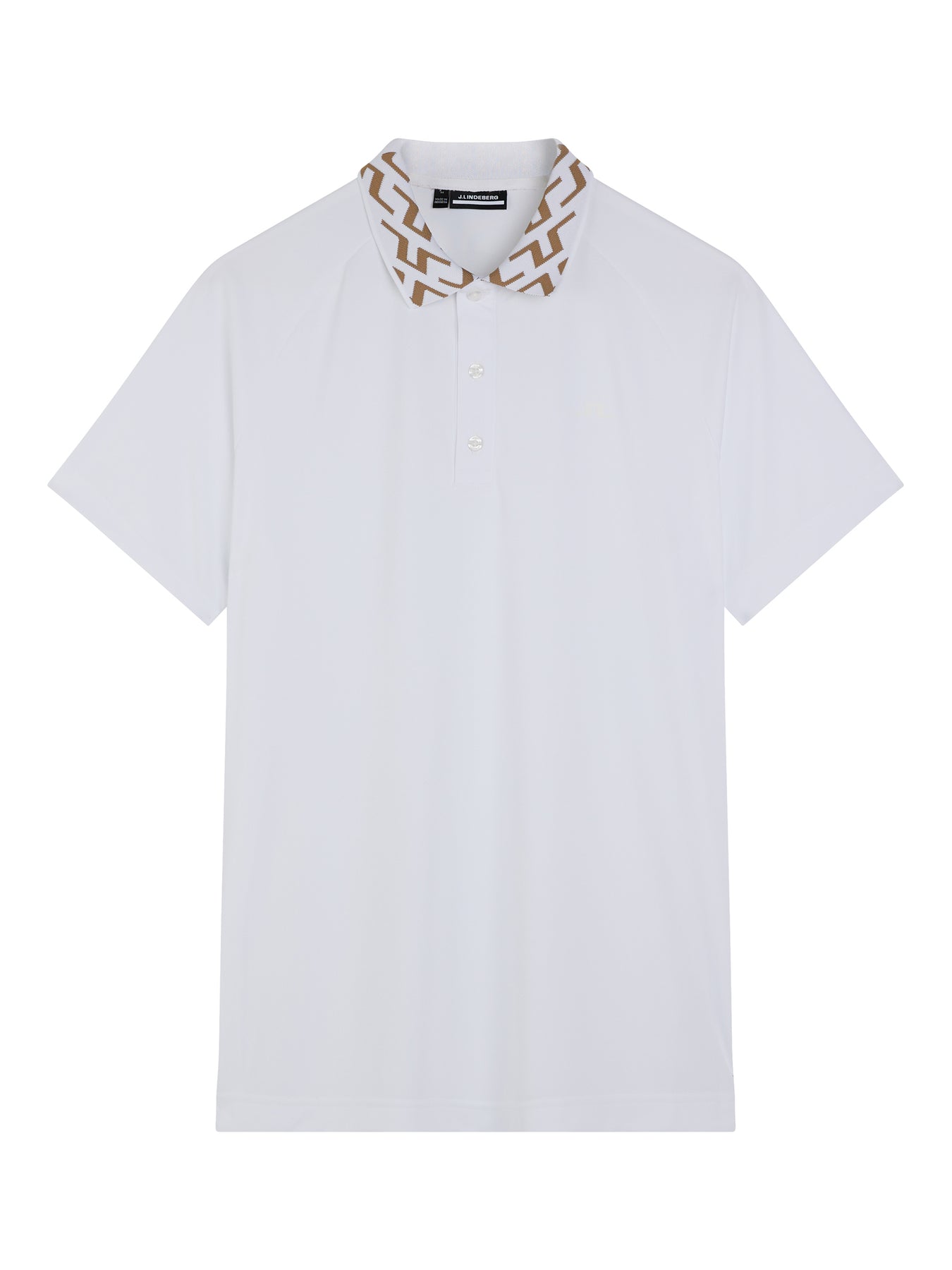Rui Regular Fit Golf Polo - White