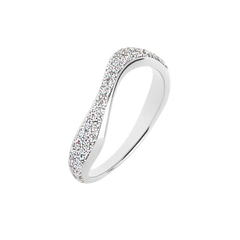 Aura Opal Glitter Ring - Silver Hp