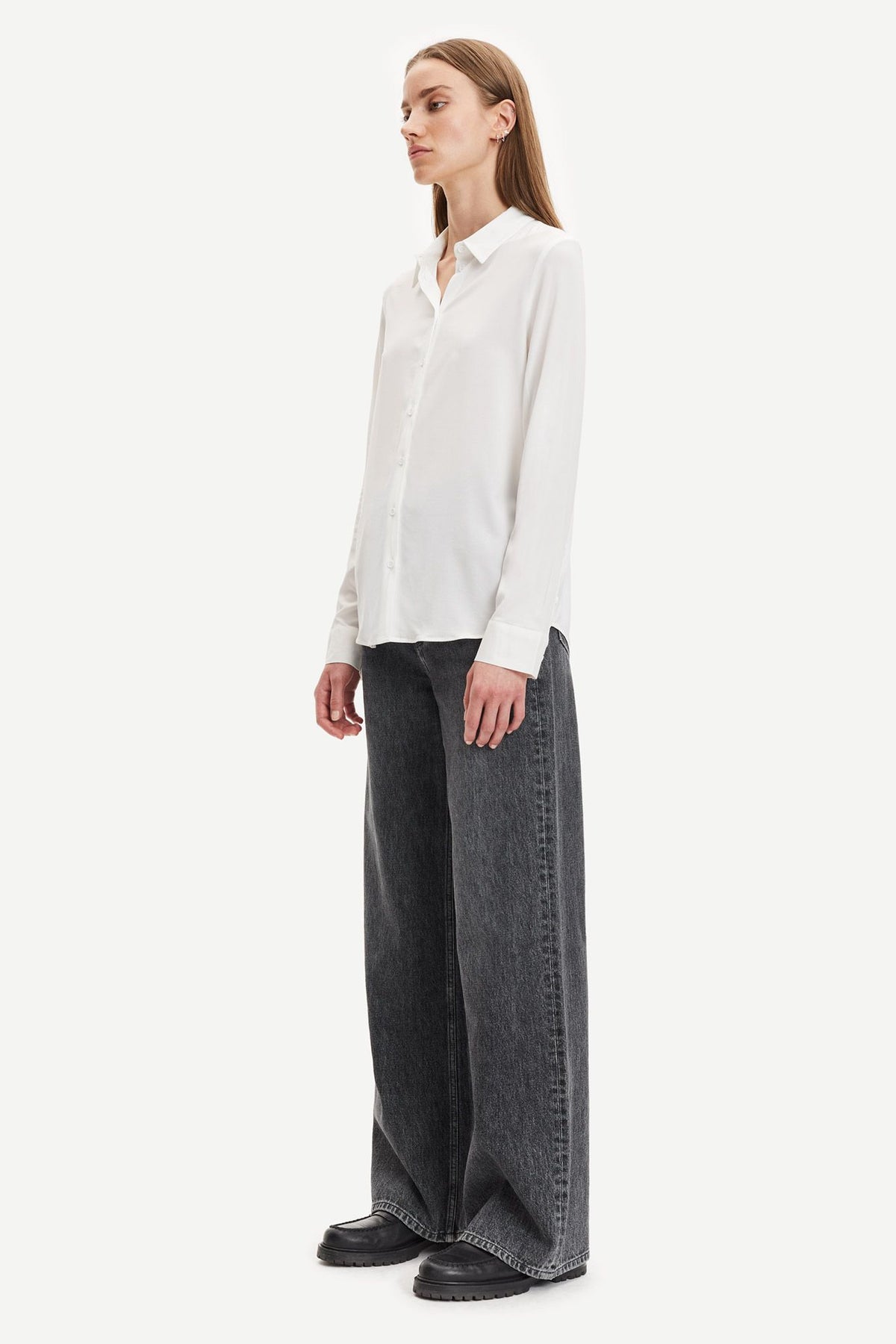 Milly Np Skjorta - Clear Cream