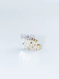 Mom Ring - Pink Silver