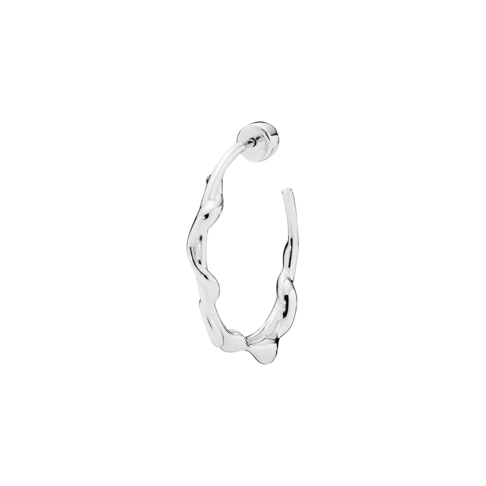 Nuri 25 Hoop - Silver
