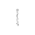 Nuri 25 Hoop - Silver