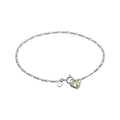 Halo Bracelet Small - Green Silver