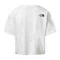W Cropped Simple Dome Tee - Tnf White