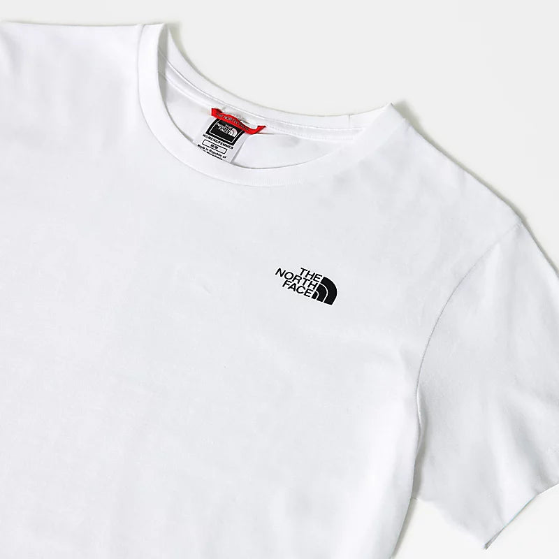 W S/S Simple Dome Tee - Tnf White