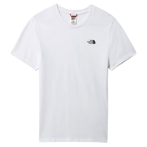 W S/S Simple Dome Tee - Tnf White