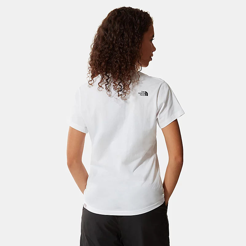 W S/S Simple Dome Tee - Tnf White
