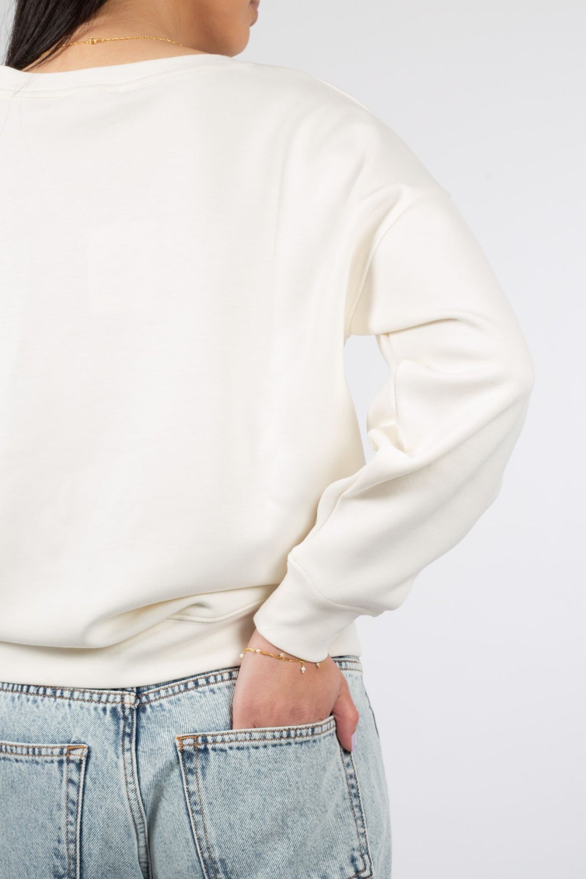 Ima DS Sweatshirt - Egret