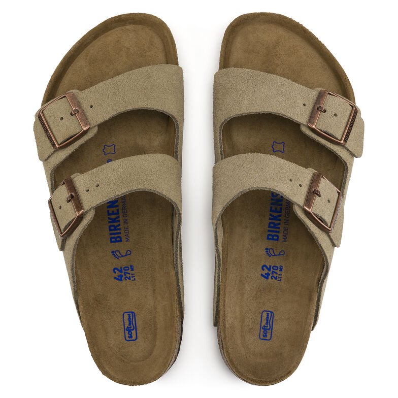 Arizona Narrow SFB - Taupe - Birkenstock - Sko - VILLOID.no