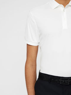Tour Tech Reg Fit Golf Polo - White