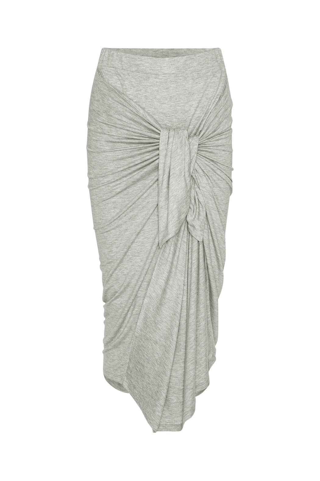 Jersey Wrap Skirt - Glacier Gray
