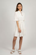 Tiera Dress - White