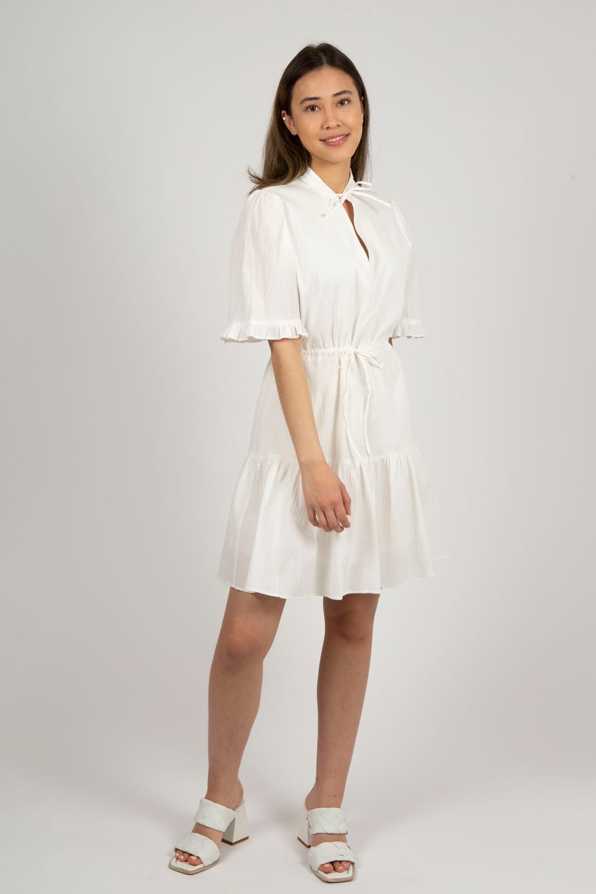 Tiera Dress - White