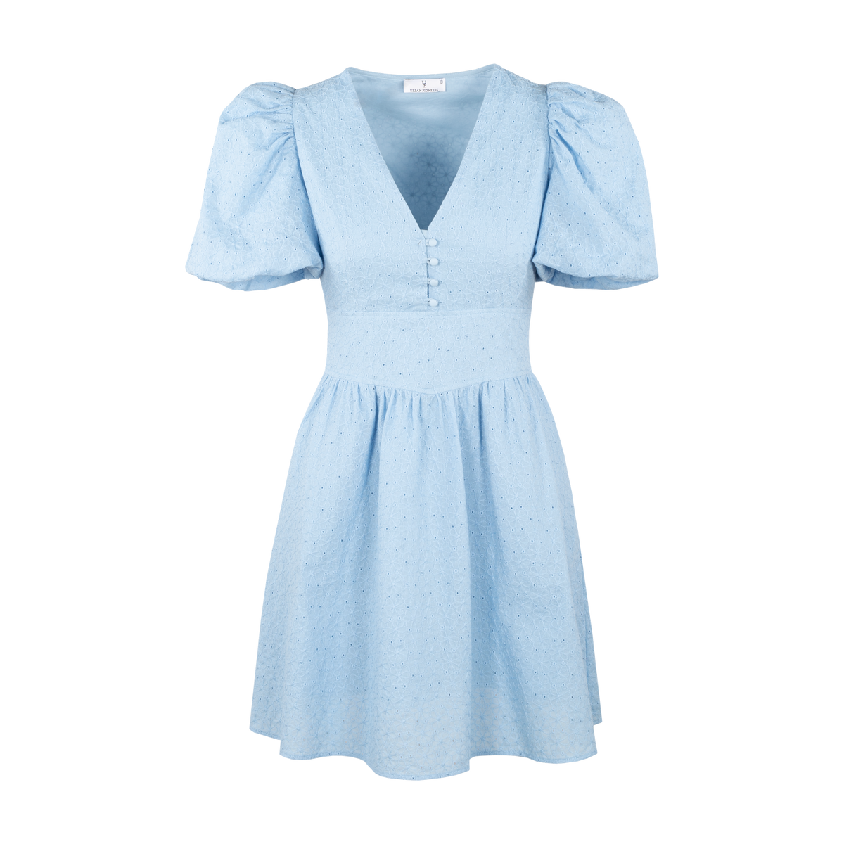 Albertine Dress - Powder Blue