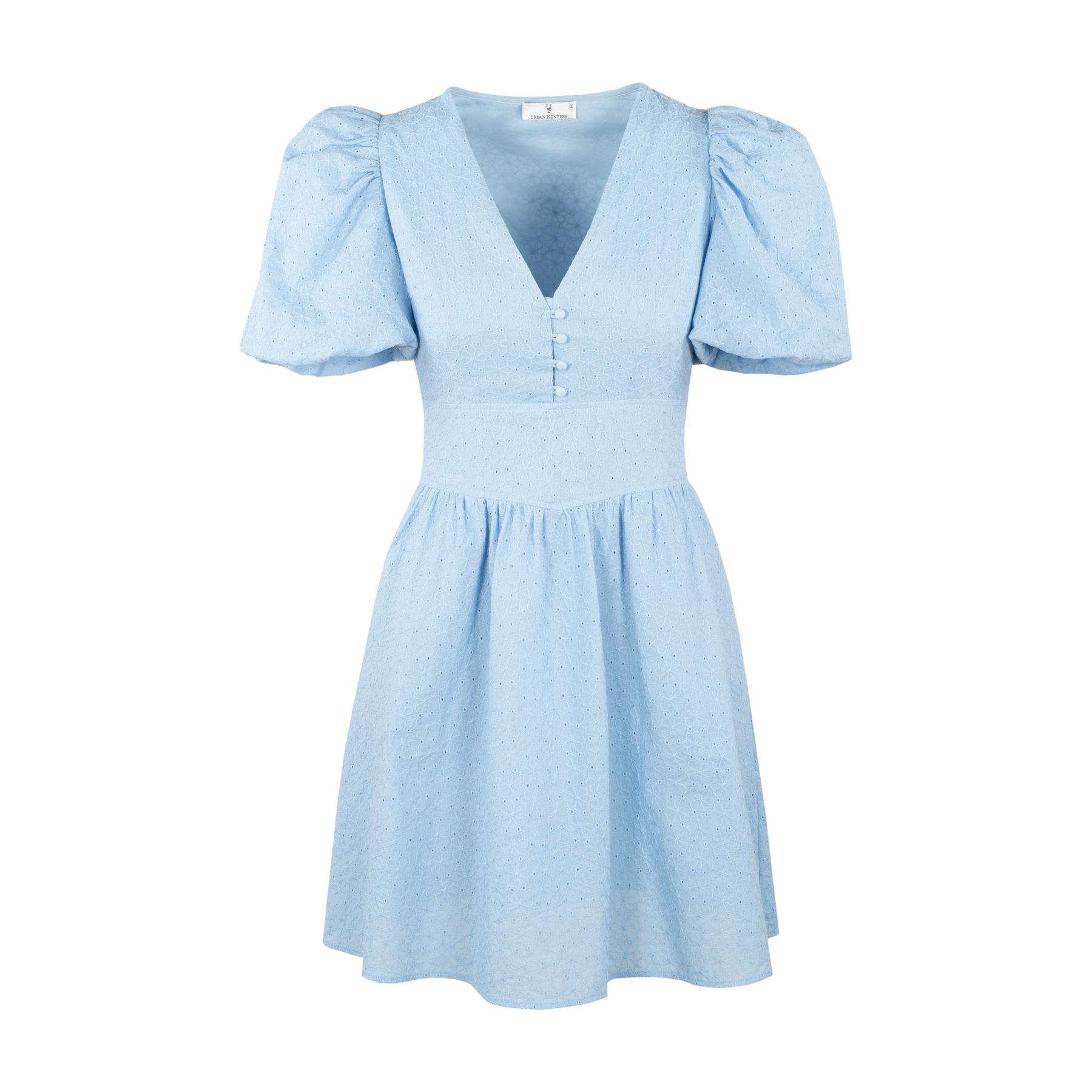 Albertine Dress - Powder Blue