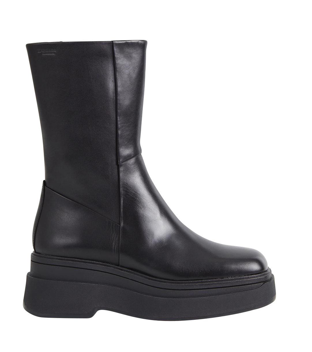 Carla Zipper Boots - Black