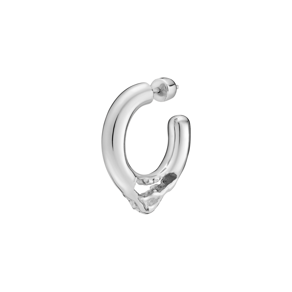 Flea 15 Hoop - Silver