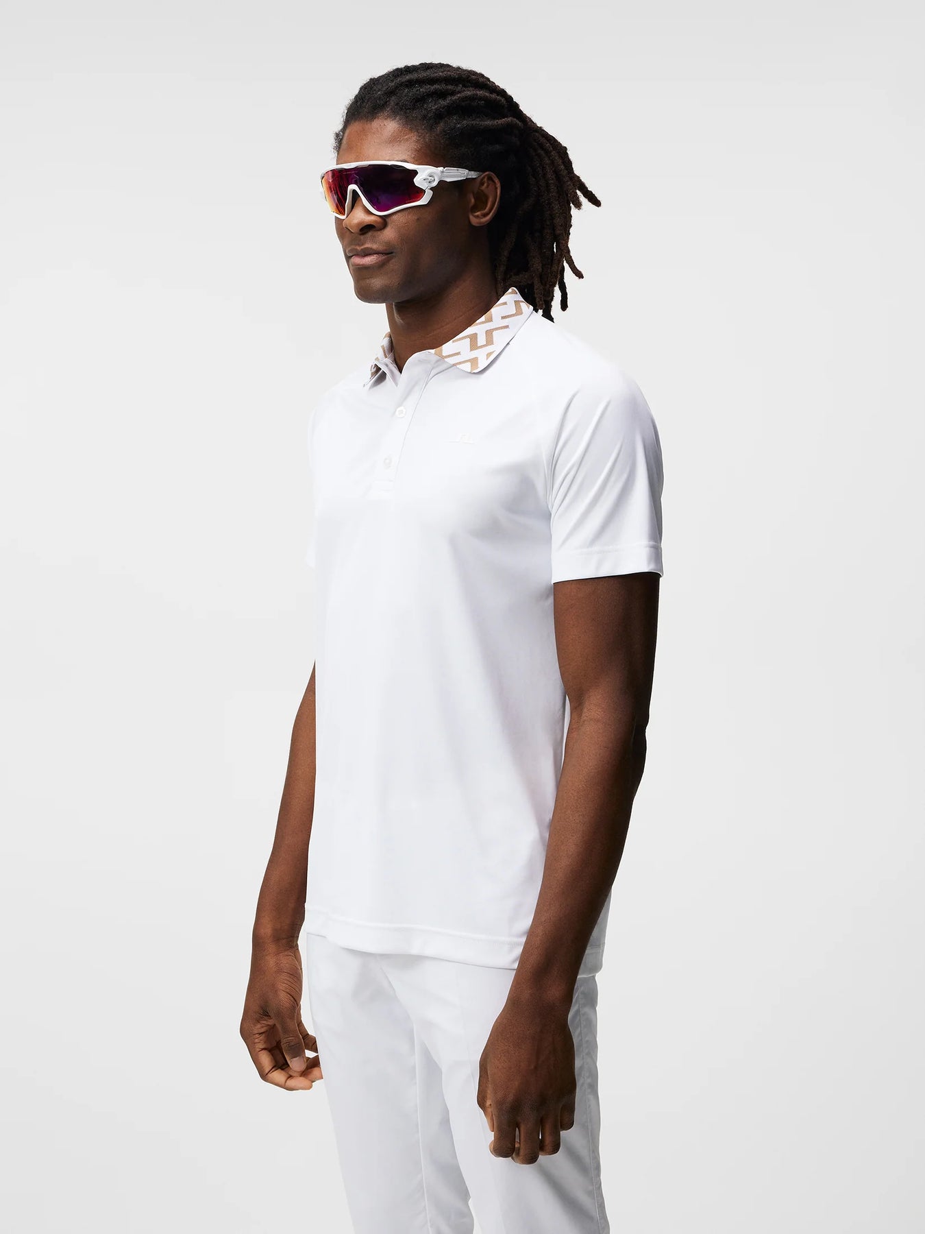 Rui Regular Fit Golf Polo - White