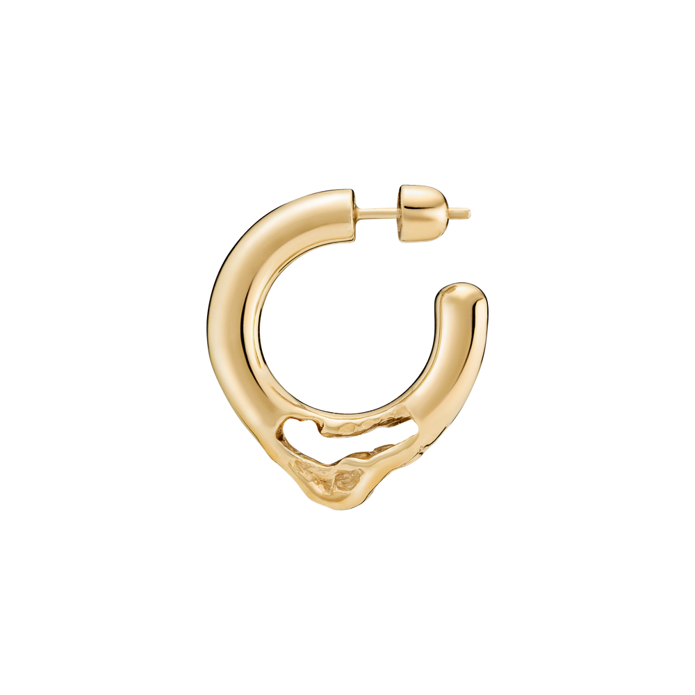 Flea 15 Hoop - Gold