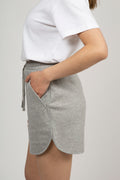 Looking Sweat Shorts - Gray Melange
