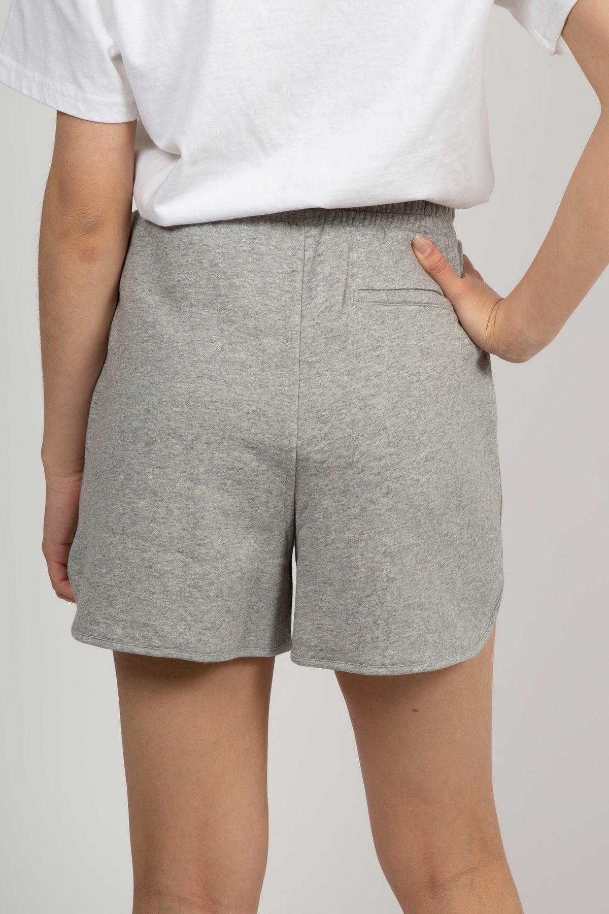 Looking Sweat Shorts - Gray Melange