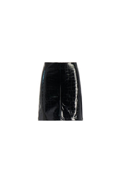 Lima Patent Skirt - Black