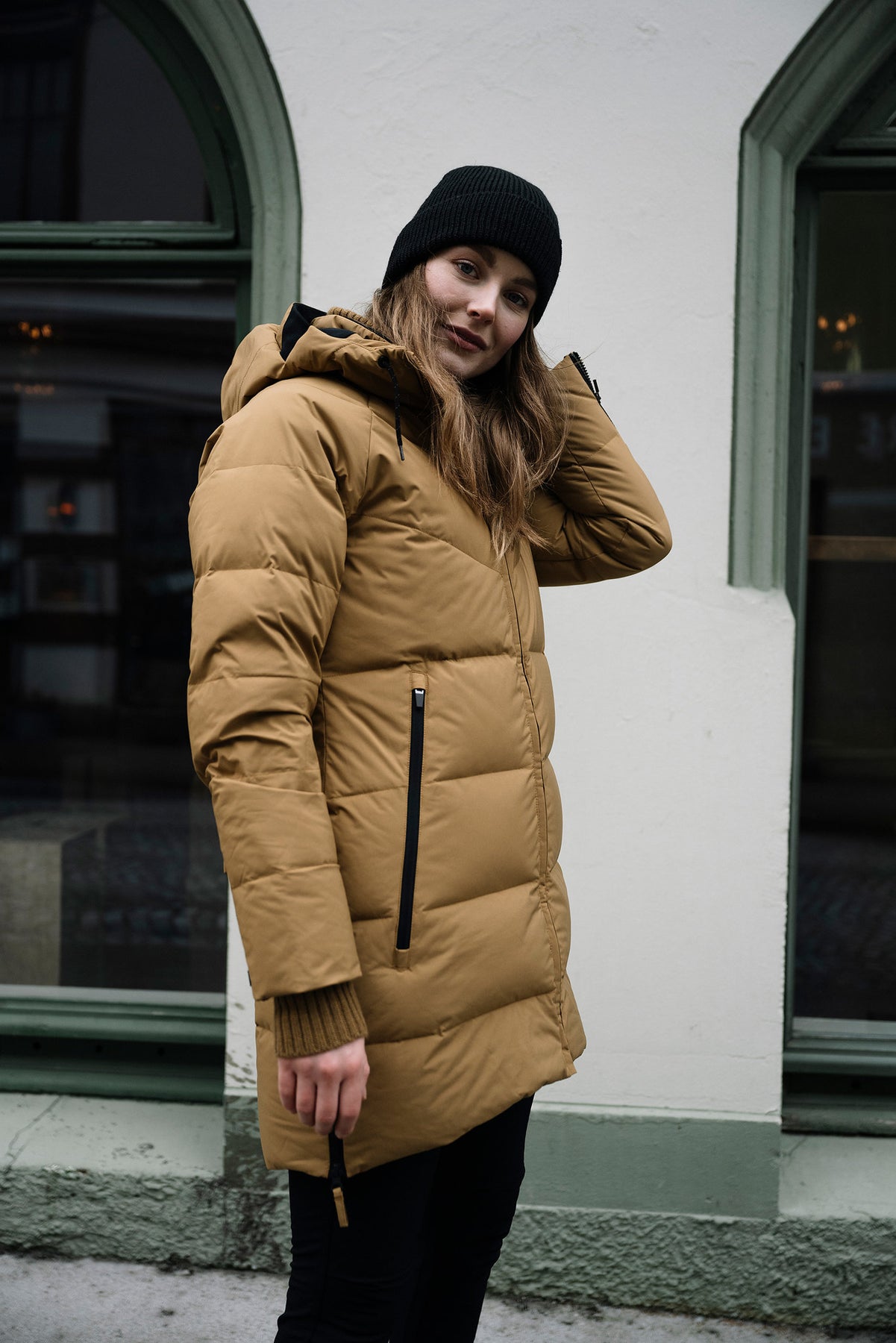 Mellow Lily Dunparkas - Sennep