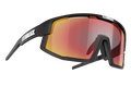 Active Vision - Matt Black - Brown With Red Multi