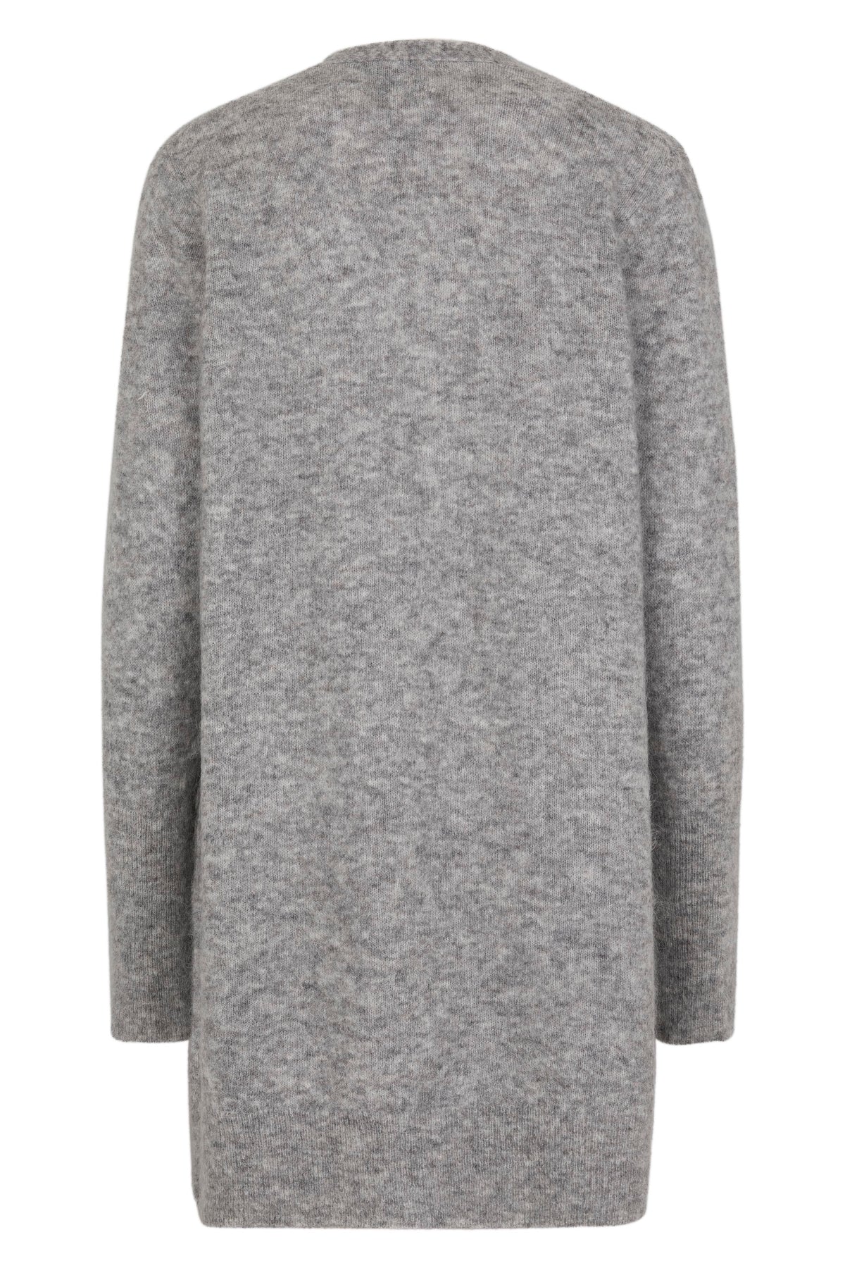 Brook Knit Cape - Grey Melange
