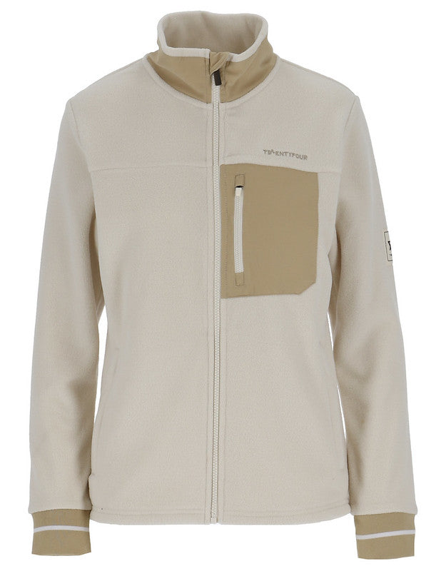 1222 ST Fleece Jakke - Krem