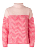 Herrin Knit T-Neck - Camellia Rose