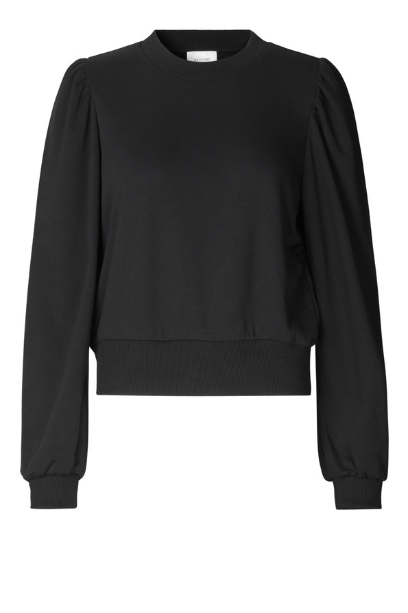 Carmella Sweat - Black - Second Female - Gensere - VILLOID.no