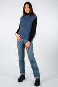 Kala Vest Wool - Denim Blue