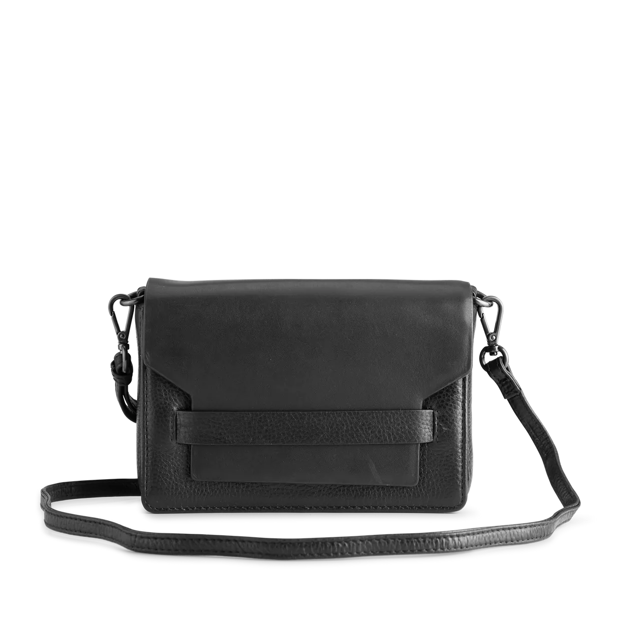 Vanya Crossbody Bag Grain - Black