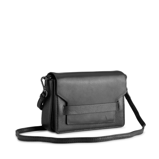 Vanya Crossbody Bag Grain - Black