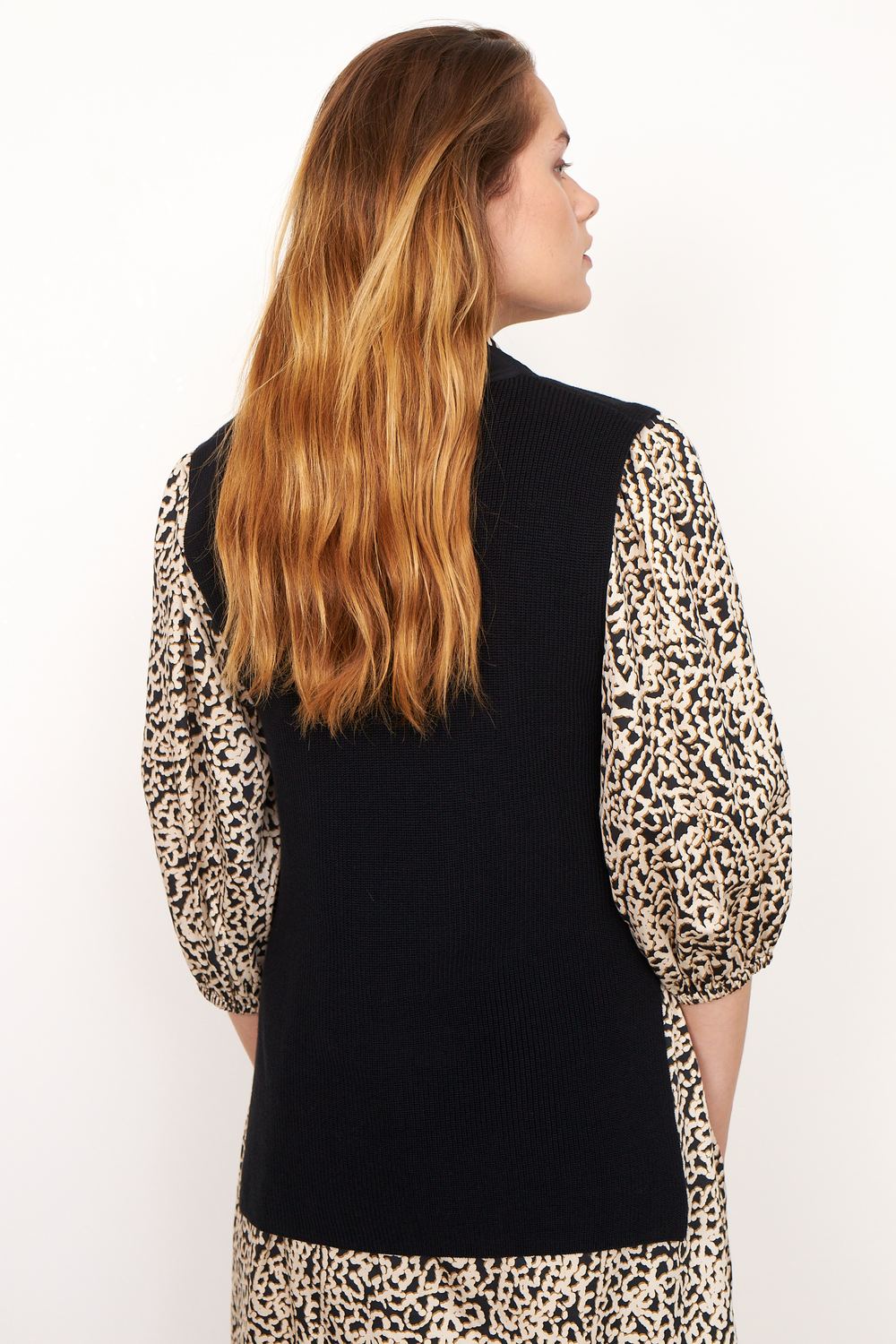 Sapa Knit Vest - Black