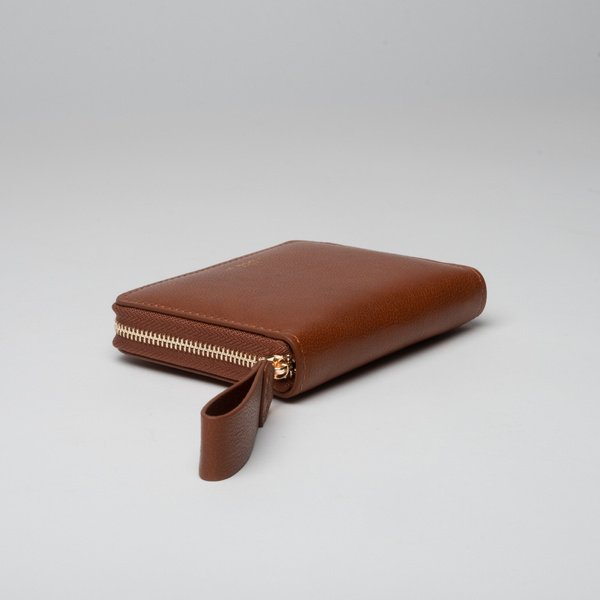 Small Zip Purse - Tan