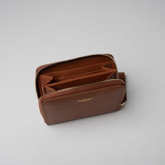 Small Zip Purse - Tan