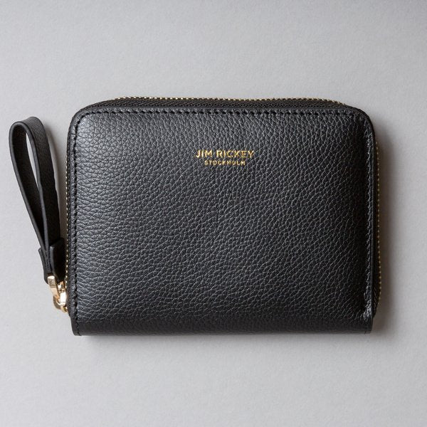 Small Zip Purse - Black