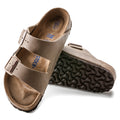 Birkenstock Arizona Soft Footbed Oiled Leather Narrow - Tobacco Brown
